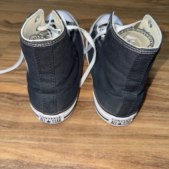 CONVERSE Chuck Taylor All Star Black High Top
Shoes SIZE 9 Black - Picture 4 of 8